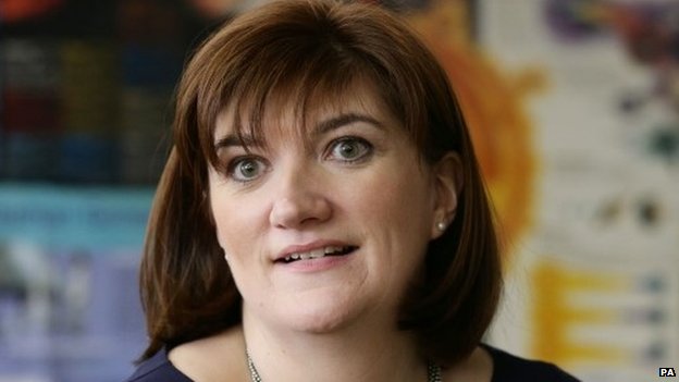 Education Secretary Nicky Morgan